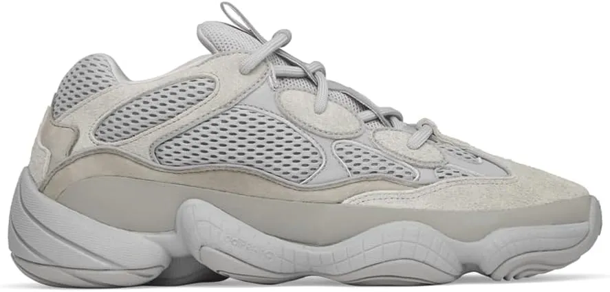 adidas Mens Yeezy 500 Lace Up Sneakers Shoes Casual - Grey - Size 11.5 M