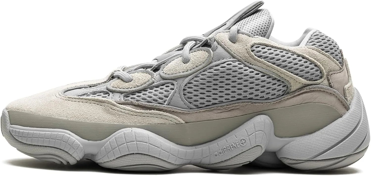 adidas Mens Yeezy 500 Lace Up Sneakers Shoes Casual - Grey - Size 8.5 M