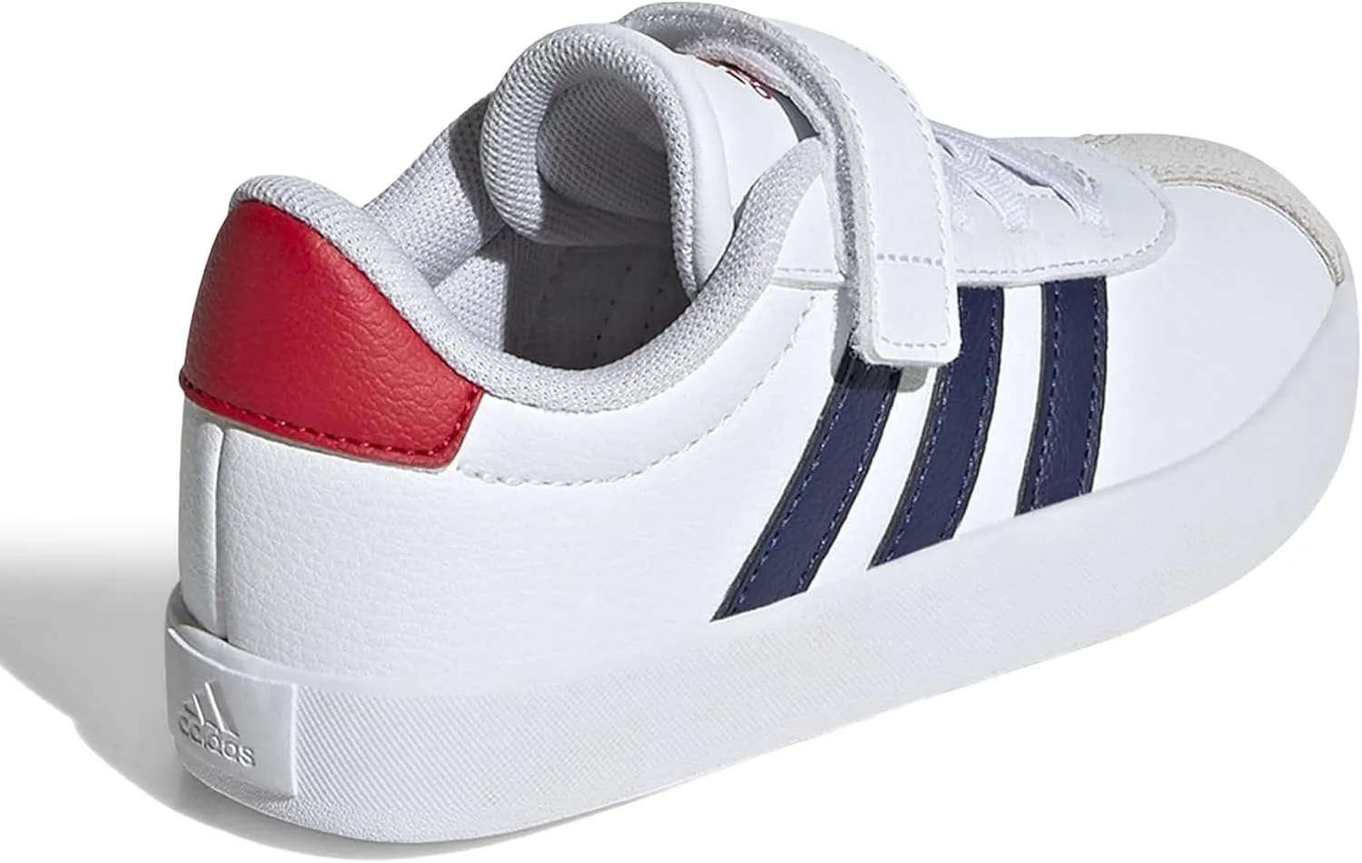 adidas Unisex-Child Vl Court 3.0 Elastic Lace Sneaker