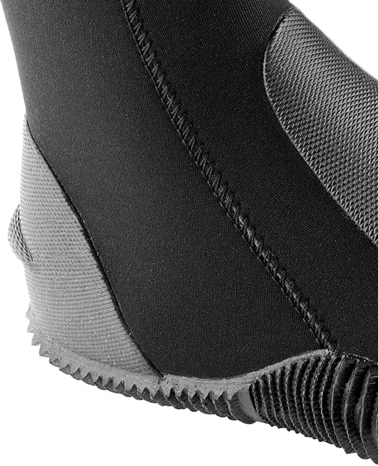 Adult Unisex Crew Water Boots for Scuba Diving, Surfing, Canyoning, 5 mm Neoprene Thickness - Isla: designed in Italy