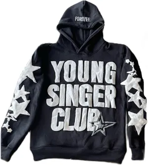 Amiblvowa Y2K Graphic Hoodies for Women Men Star Letter Pullover Vintage Hooded Sweatshirt Oversized Harajuku Hoody Jacket