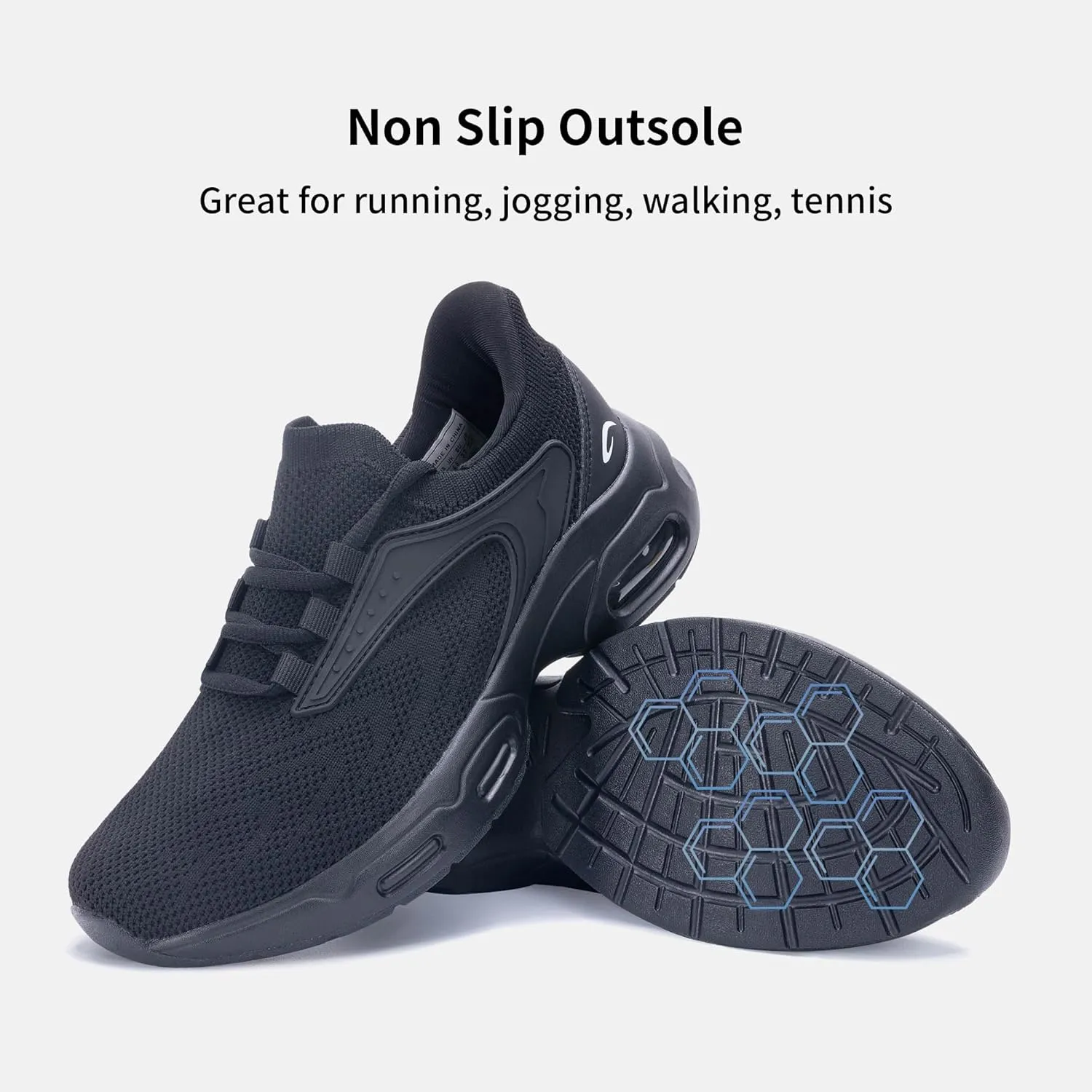AOV Women Arch Support Walking Shoes Orthotic Tennis Sneakers for Plantar Fasciitis Air Athletic Running Shoes