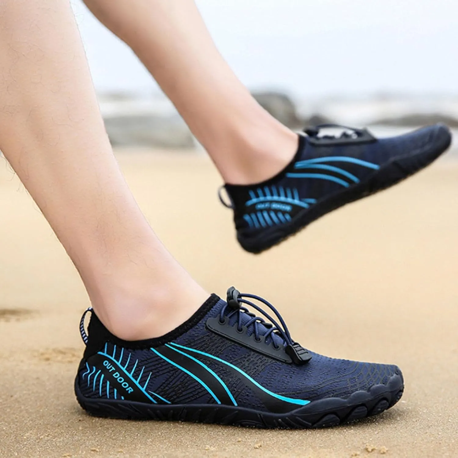 Aqua Water Shoes Quick Dry Barefoot for Women Men Beach Swim Pool Surf Yoga Hiking Lightweight Non Slip Breathable Outdoor Sports