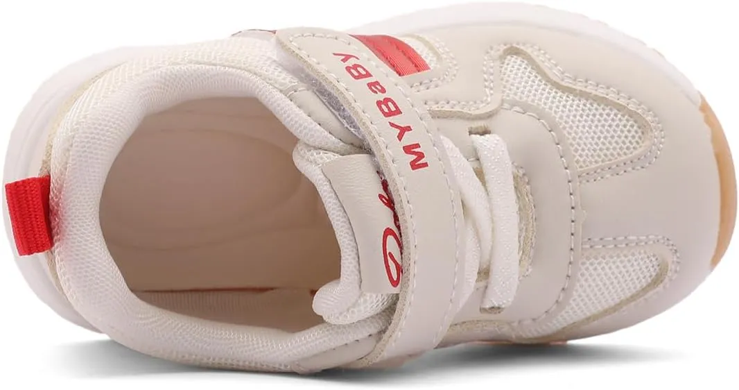 Baby Shoes Infant Toddler Boys Girls Walking Shoes Mesh Breathable Lightweight Sneakers for First Walkers 9 12 18 21 24 Months