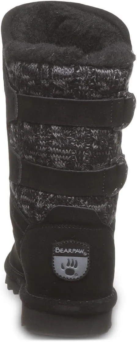 BEARPAW Women's Jenni Boot | Classic Suede Pull On Comfortable Winter Boot | Multiple Sizes & Colors