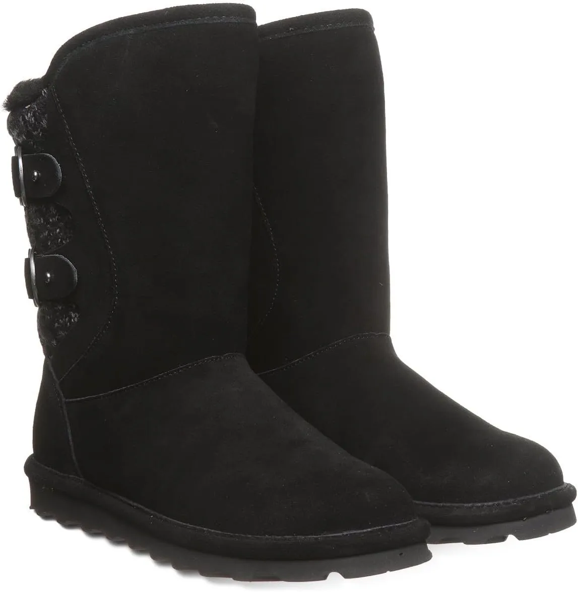 BEARPAW Women's Jenni Boot | Classic Suede Pull On Comfortable Winter Boot | Multiple Sizes & Colors