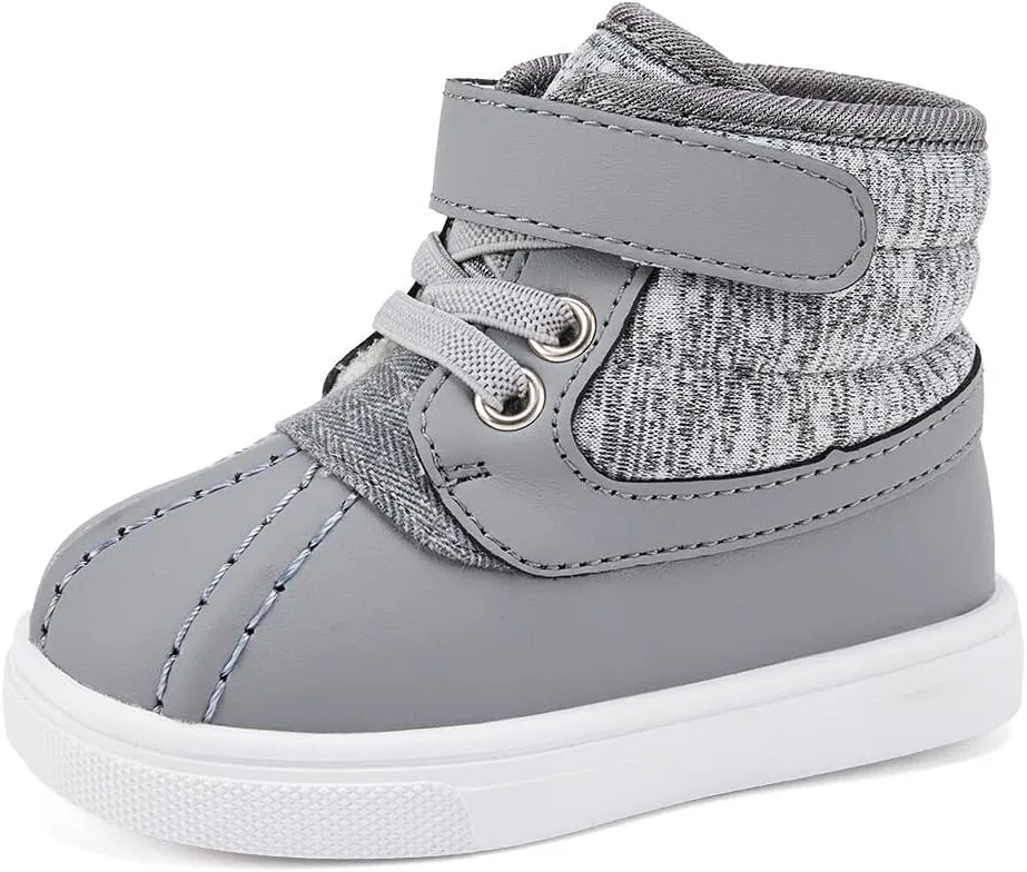 BMCiTYBM Baby Snow Boots Boys Girls Winter Infant Shoes Anti-Slip 6 9 12 18 24 Months Faux Fur