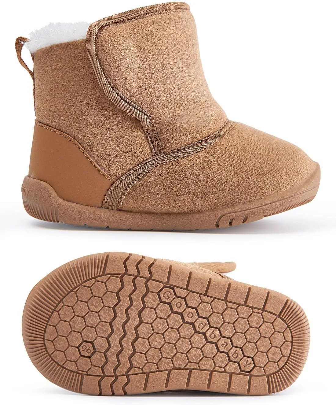 BMCiTYBM Girls Boys Snow Boots Warm Winter Fur Lined Baby Shoes (Infant/Toddler/Little Kid)