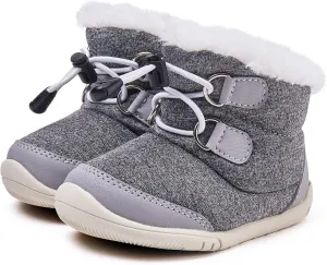 BMCiTYBM Toddler Baby Snow Boots Winter Shoes Boys Girls Cold Weather Baby Faux Fur Shoes