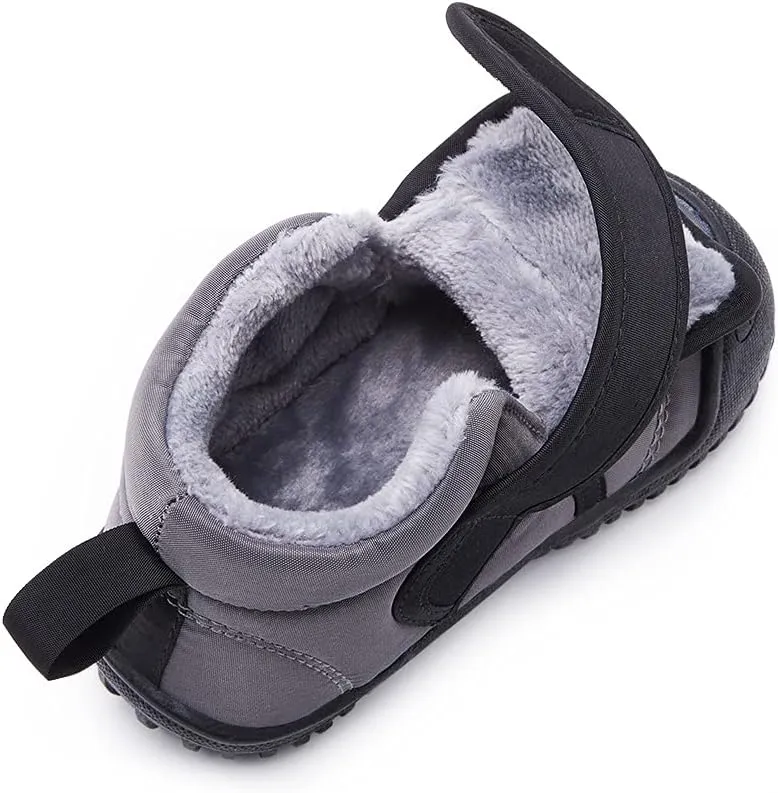 BMCiTYBM Toddler Baby Snow Boots Winter Shoes Boys Girls Cold Weather Baby Faux Fur Shoes