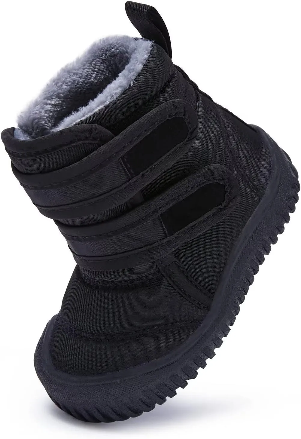 BMCiTYBM Toddler Baby Snow Boots Winter Shoes Boys Girls Cold Weather Baby Faux Fur Shoes