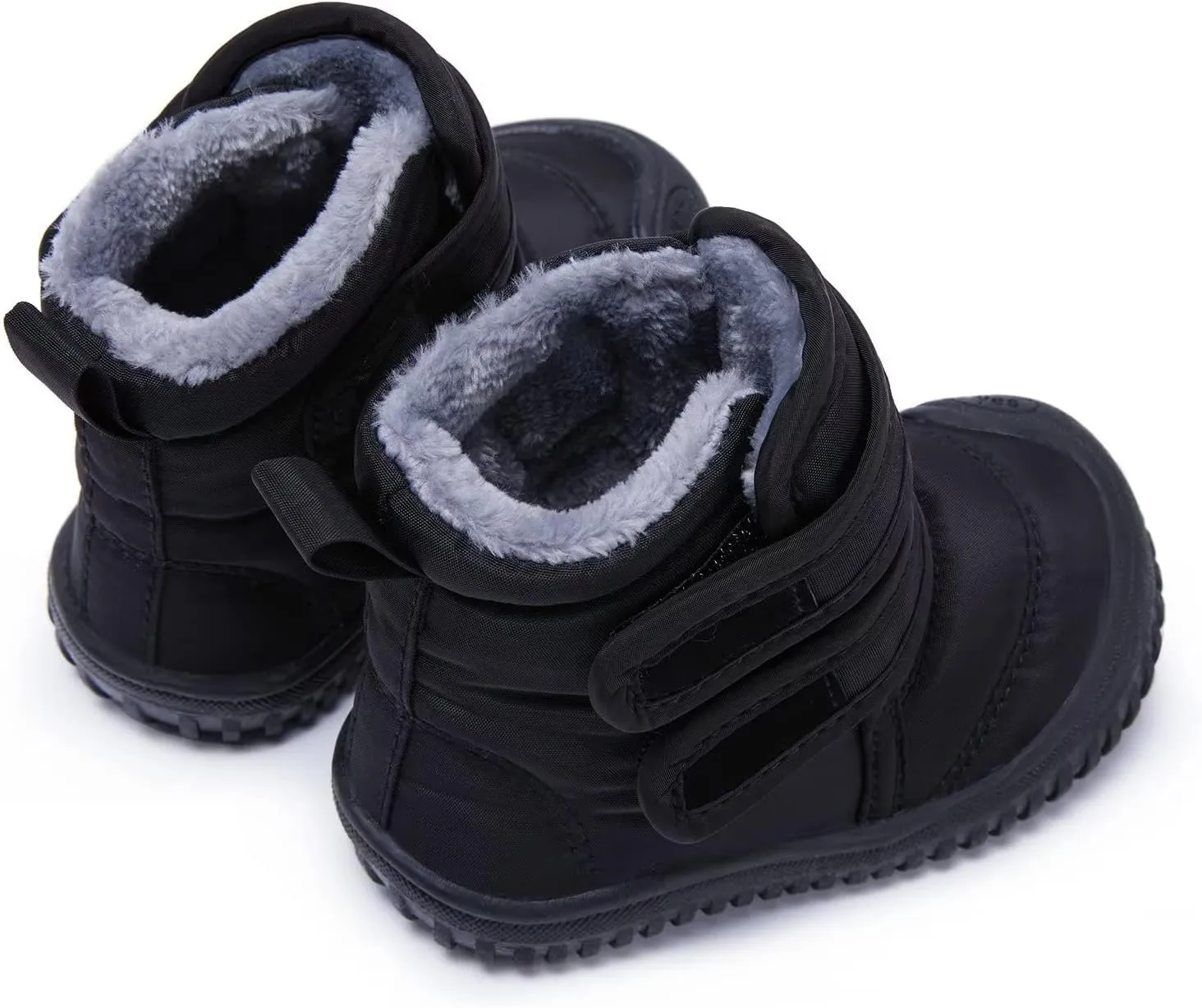 BMCiTYBM Toddler Baby Snow Boots Winter Shoes Boys Girls Cold Weather Baby Faux Fur Shoes