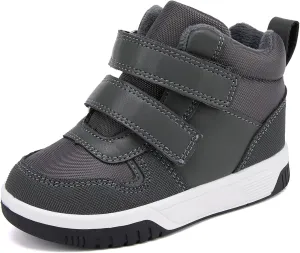 BMCiTYBM Toddler Snow Boots Boys Girls Winter Warm Shoes High Top Outdoor Sneakers for Cold Weather