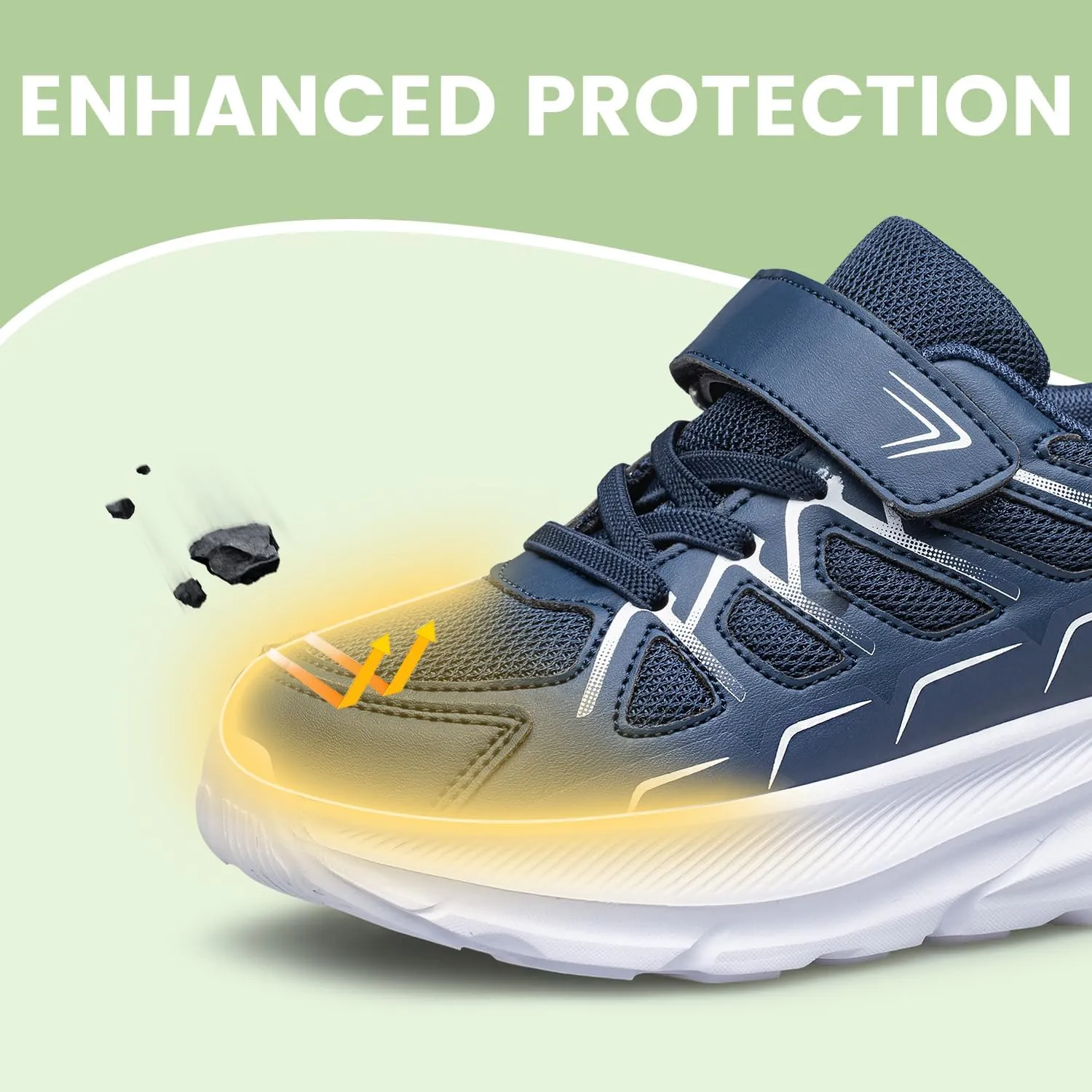 Boys Girls Shoes Kids Running Shoes Non Slip Athletic Walking Tennis Shoes Lightweight Sneakers for Toddler/Little Kid/Big Kid