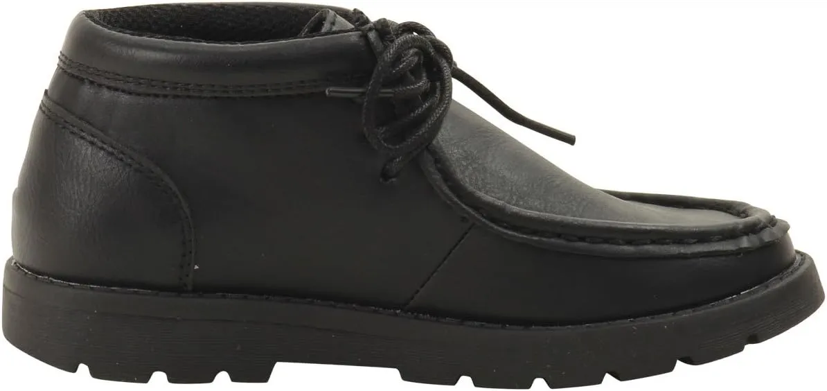 Boy's The App Pro Ankle Boots School Uniform Shoes