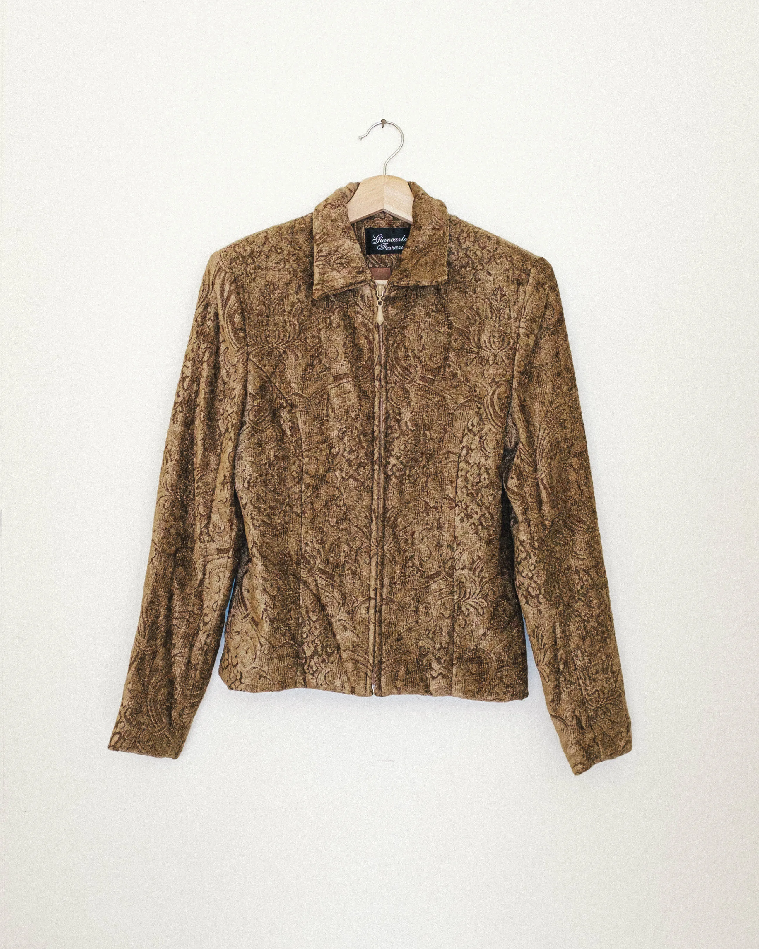 Chenille Zip Jacket