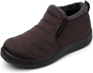 Cheval Winter Snow Boots for Women, Fur Lined Warm Ankle Booties, Outdoor Anti-slip Waterproof Comfortable Short Boot, Botas De Invierno Para Mujert