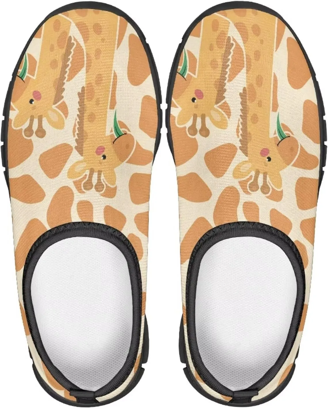Children's Flat Sneakers,Printed Slip On Sports Shoes for Back School Casual Low-Top Stretch Shoes for Boys Girls