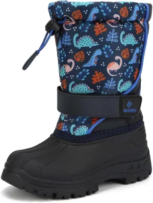 CIOR Kids Snow Boots for Boys Girls Toddler Winter Outdoor Boots Waterproof with Fur Lined(Toddler/Little Kids/Big Kid)