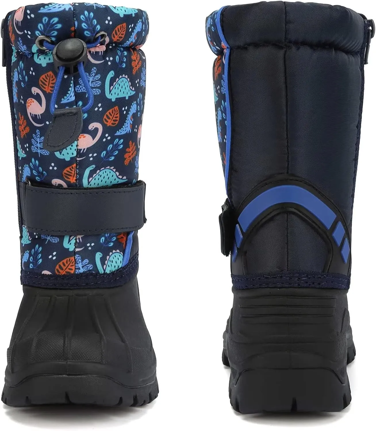 CIOR Kids Snow Boots for Boys Girls Toddler Winter Outdoor Boots Waterproof with Fur Lined(Toddler/Little Kids/Big Kid)