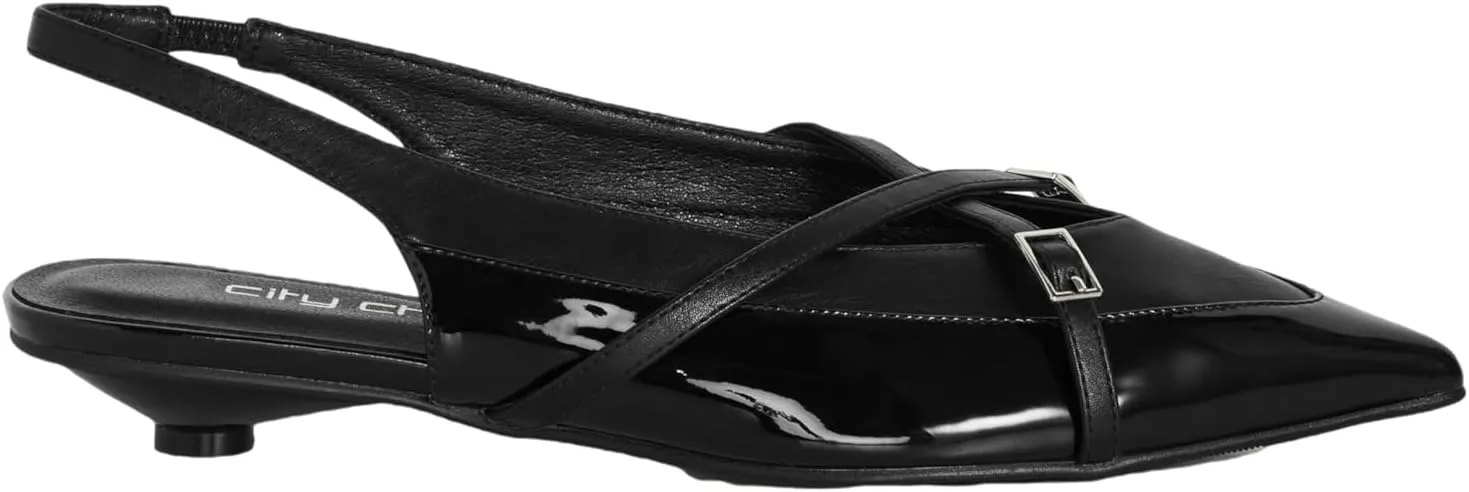 City Chic Fashion Wide Fit Slide Sandals-Miami