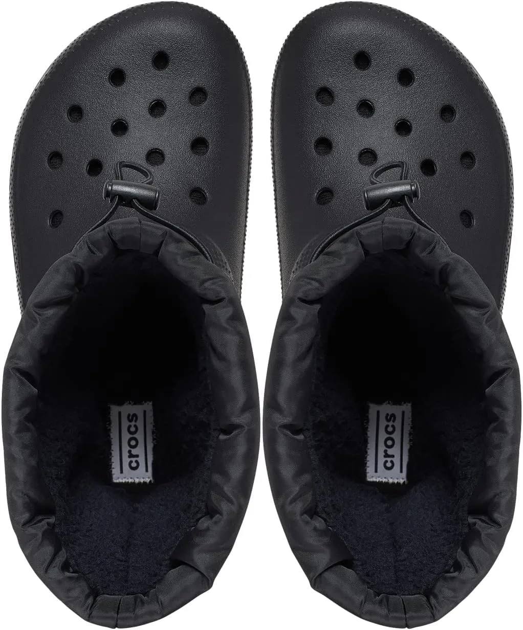 Crocs unisex-child Classic Lined Neo Puff Boot