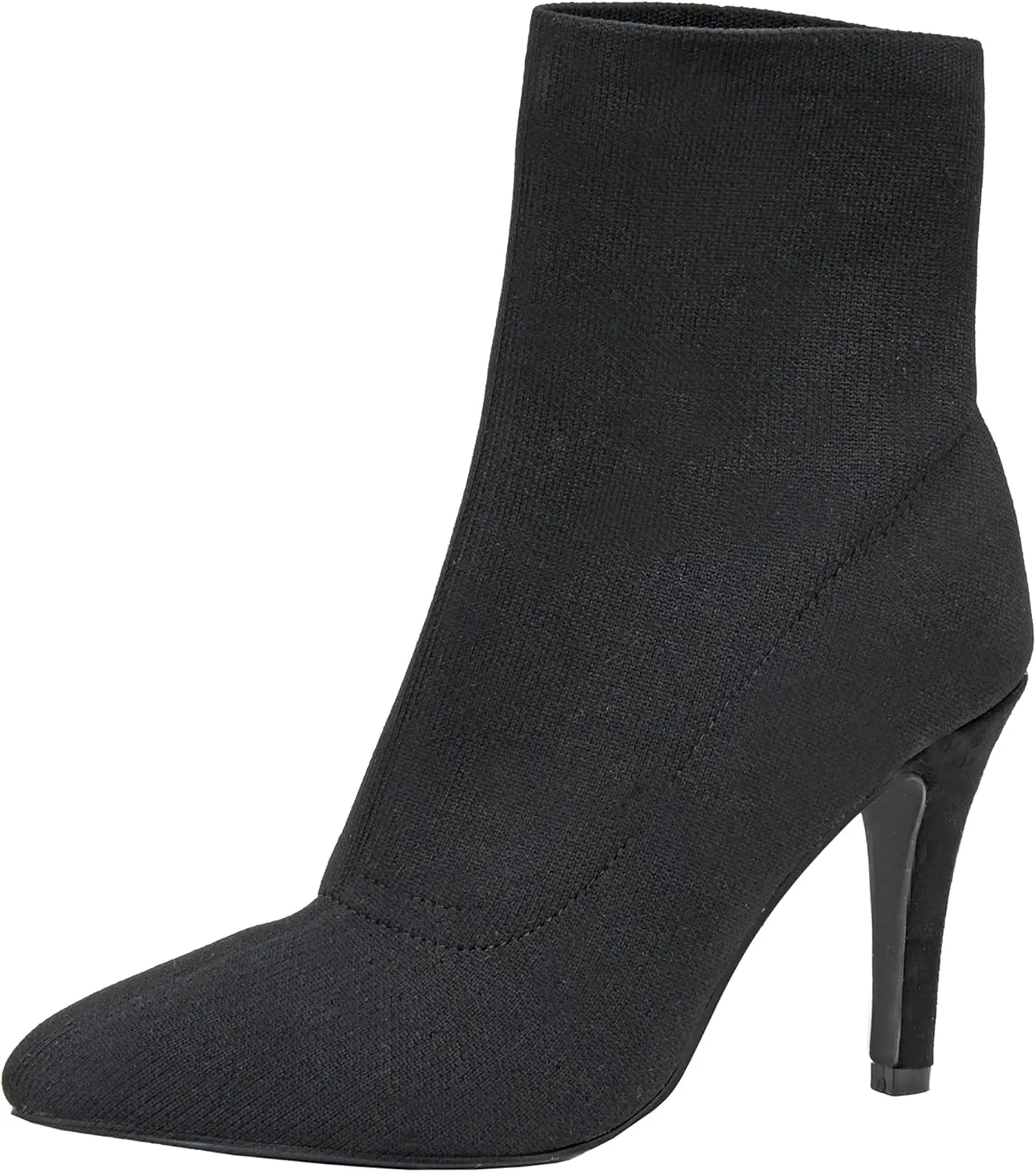 CUSHIONAIRE Women's Gipsee stretch knit Heel  Memory Foam