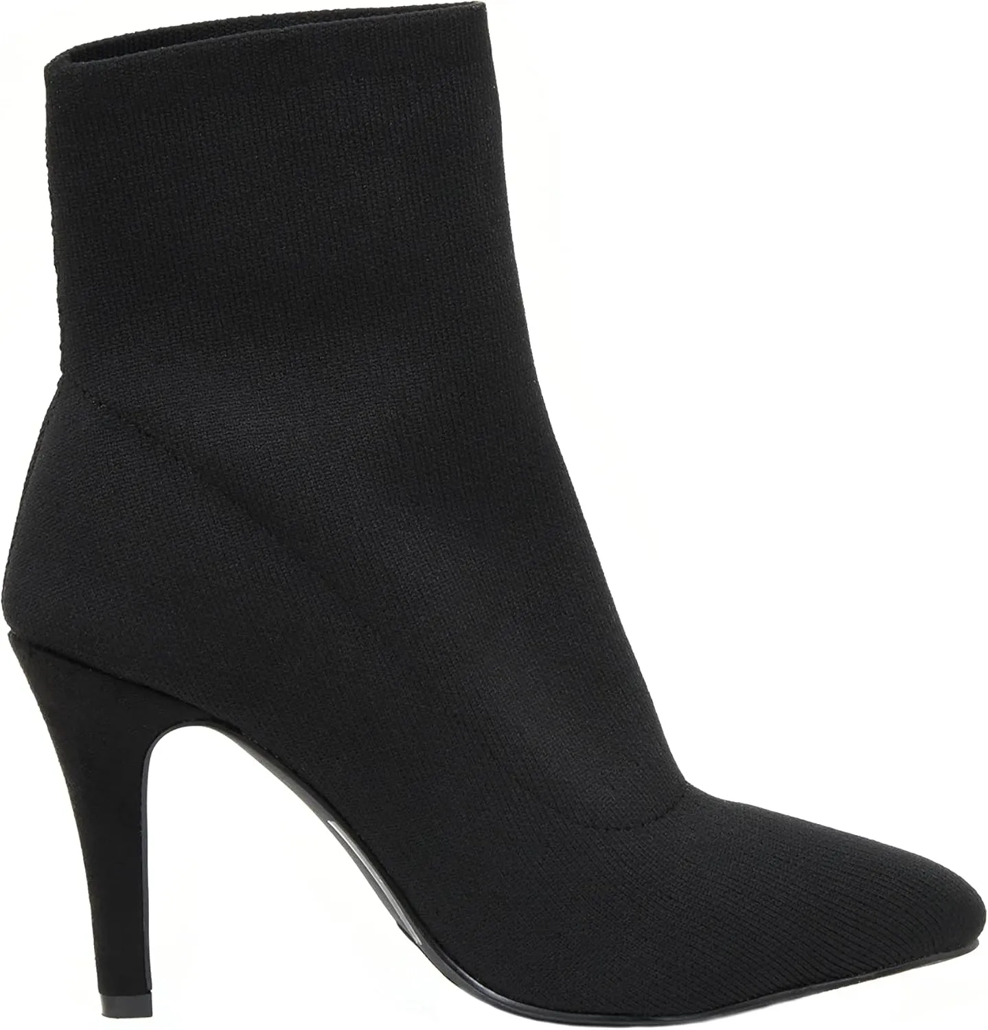 CUSHIONAIRE Women's Gipsee stretch knit Heel  Memory Foam