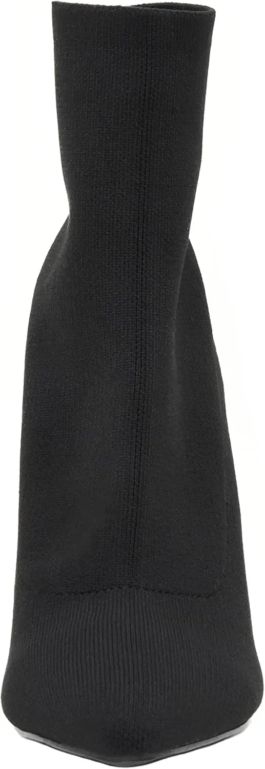 CUSHIONAIRE Women's Gipsee stretch knit Heel  Memory Foam