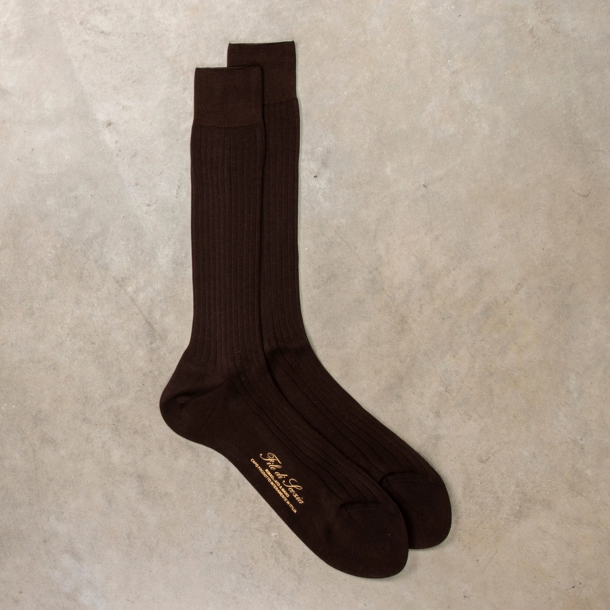 Frans Boone Socks Fillo di Scozia Testa Di Moro