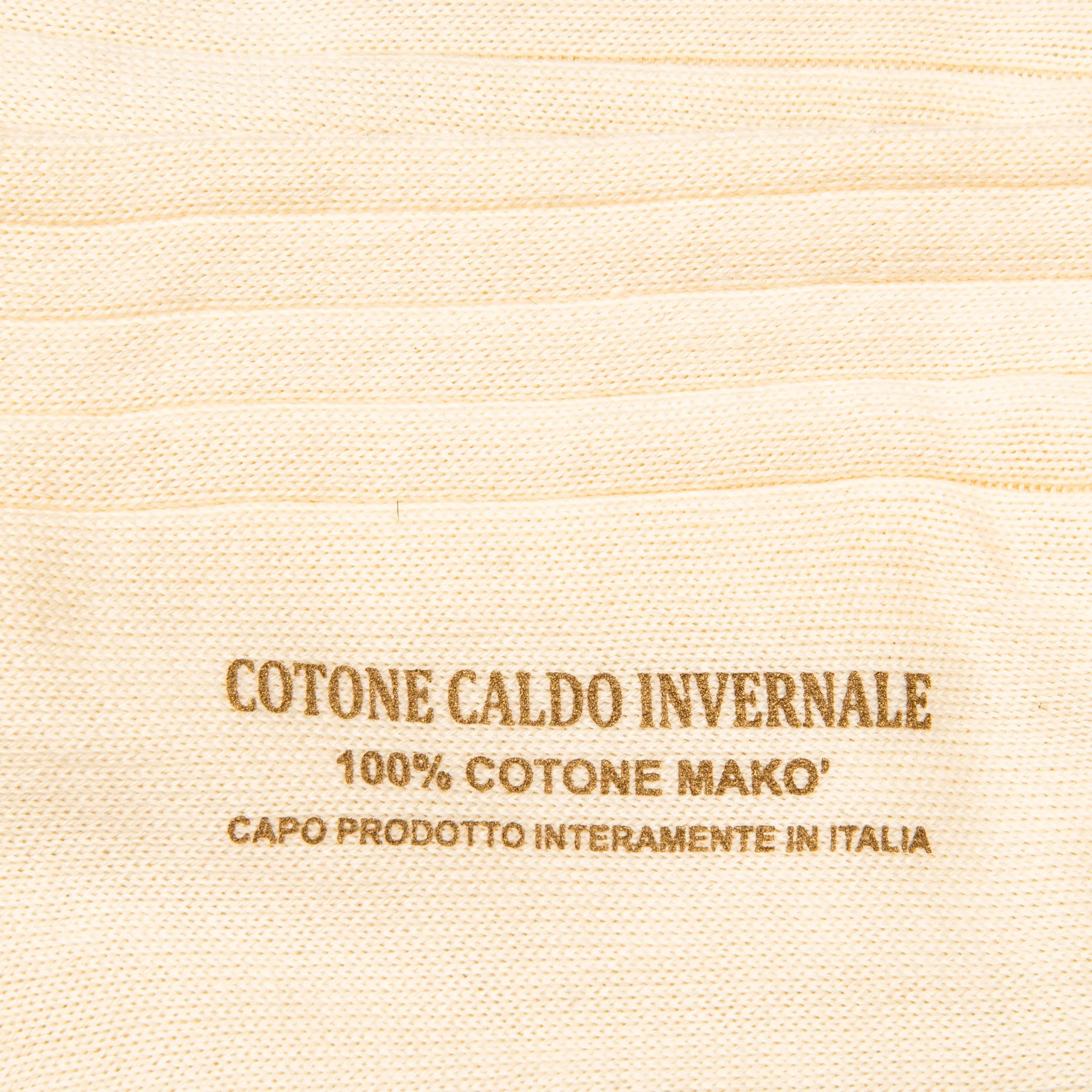 Frans Boone Socks Mako Cottone Avorio