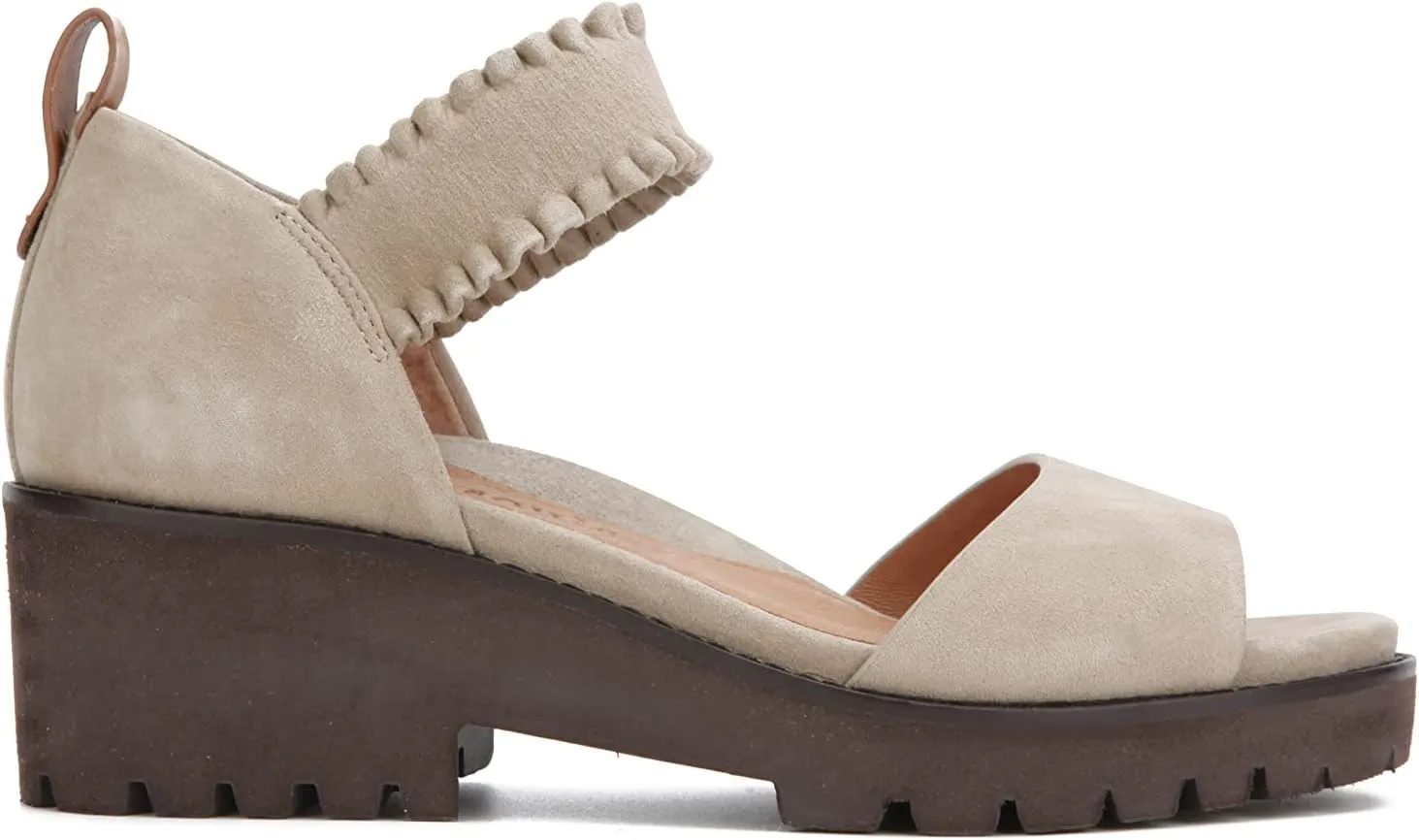 Gentle Souls by Kenneth Cole Women's Anja Elastic Heeled Sandal