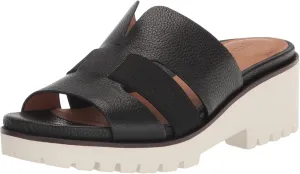 Gentle Souls by Kenneth Cole Women's Anja Elastic Slide Heeled Sandal
