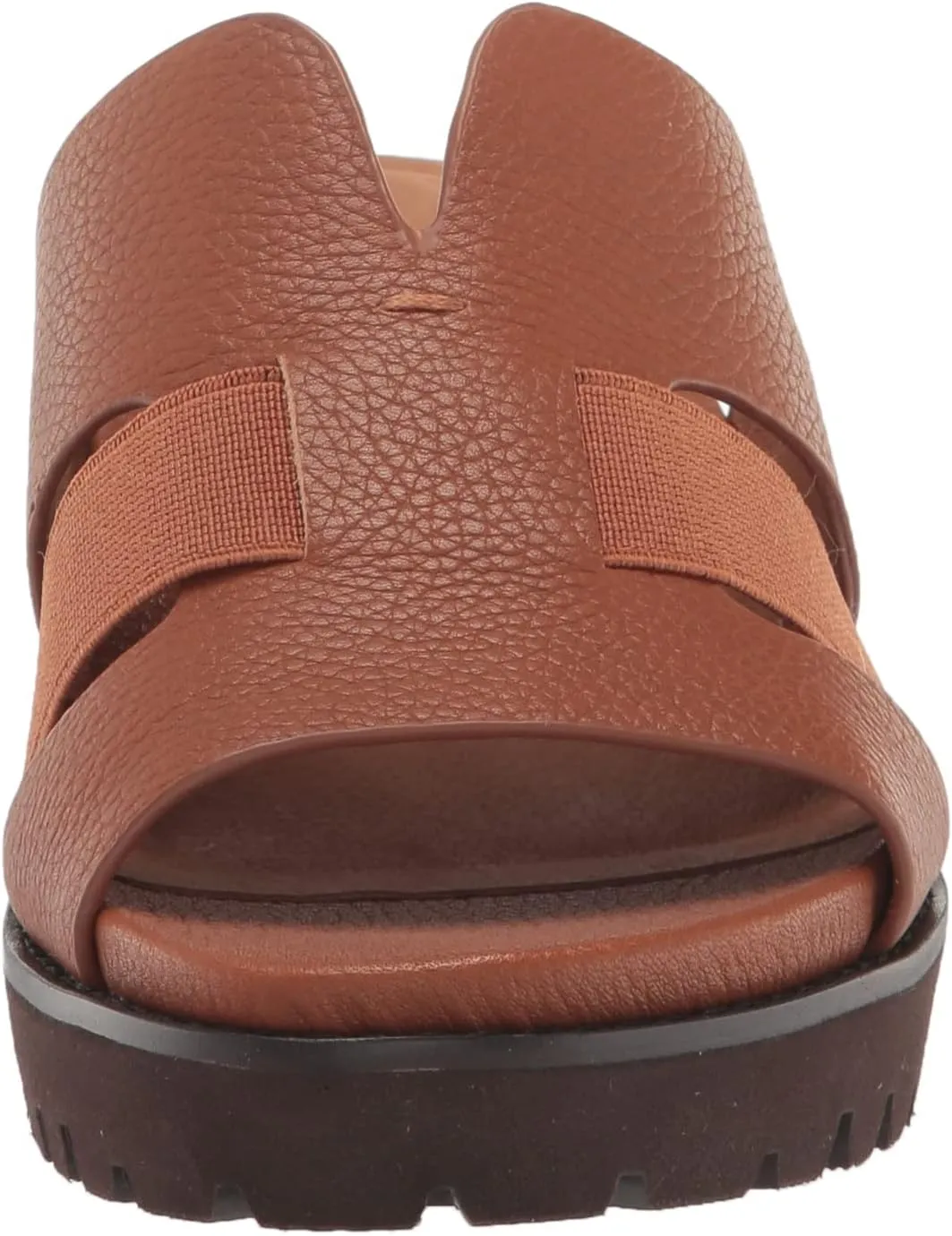 Gentle Souls Women's Anja Elastic Slide Heeled Sandal