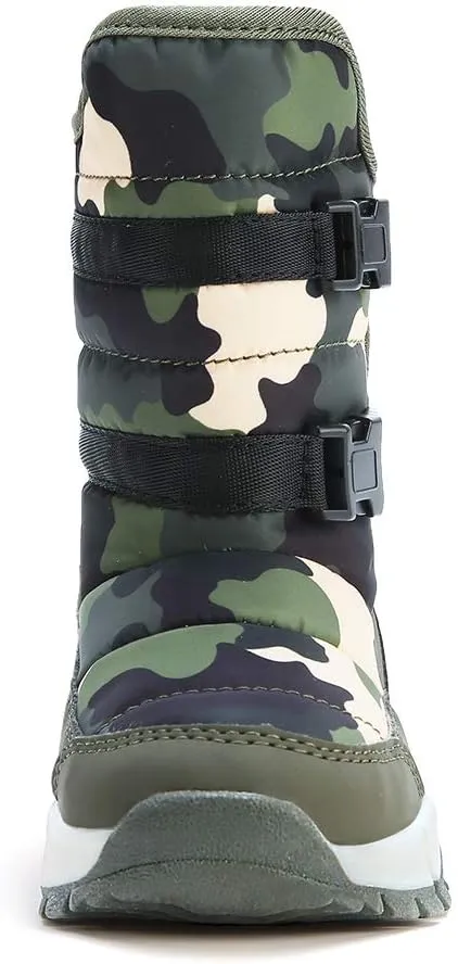 GUBARUN Boys Snow Boots Winter Waterproof Slip Resistant Cold Weather Shoes (Toddler/Little Kid/Big Kid)