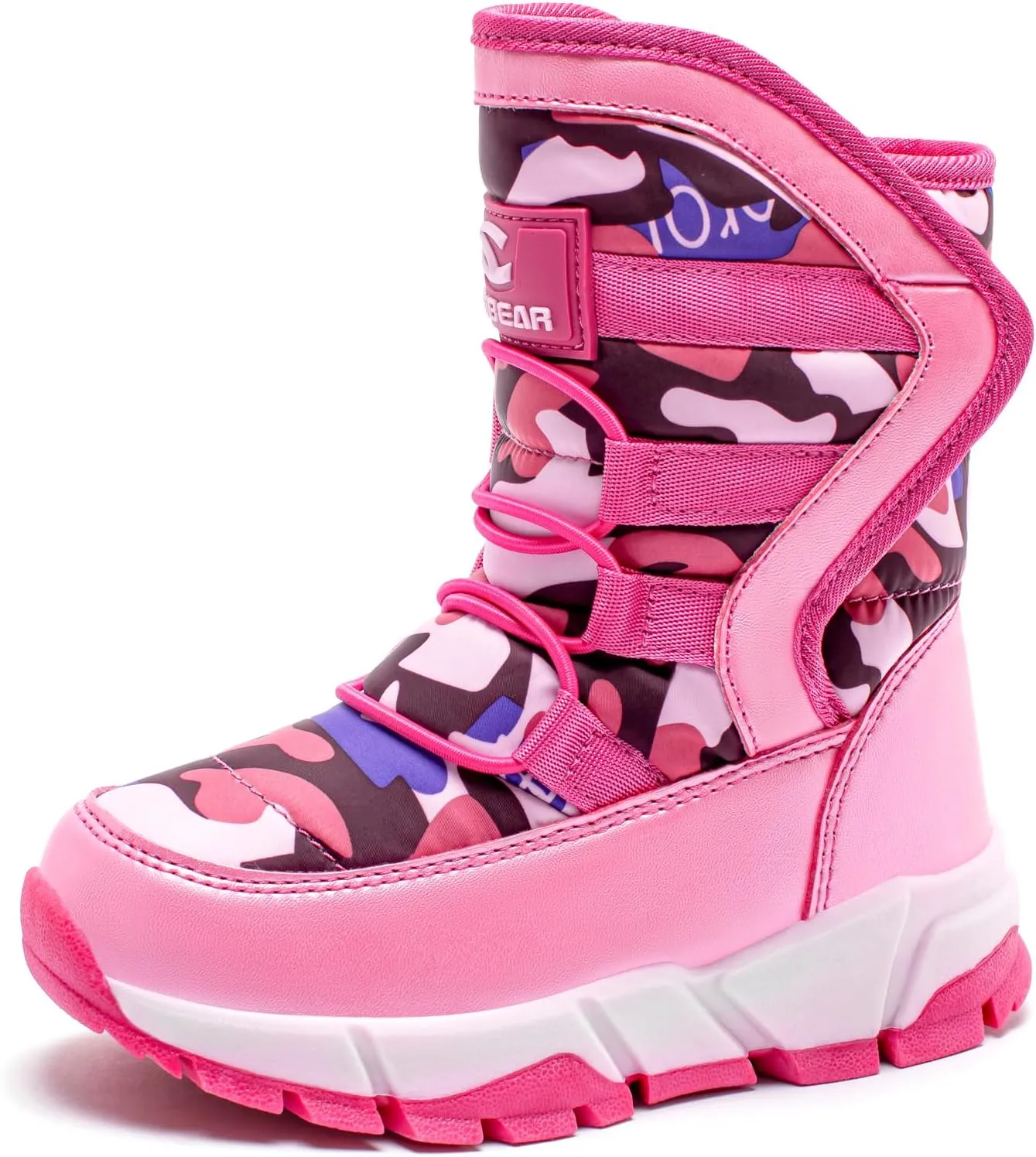 GUBARUN Boys Snow Boots Winter Waterproof Slip Resistant Cold Weather Shoes (Toddler/Little Kid/Big Kid)