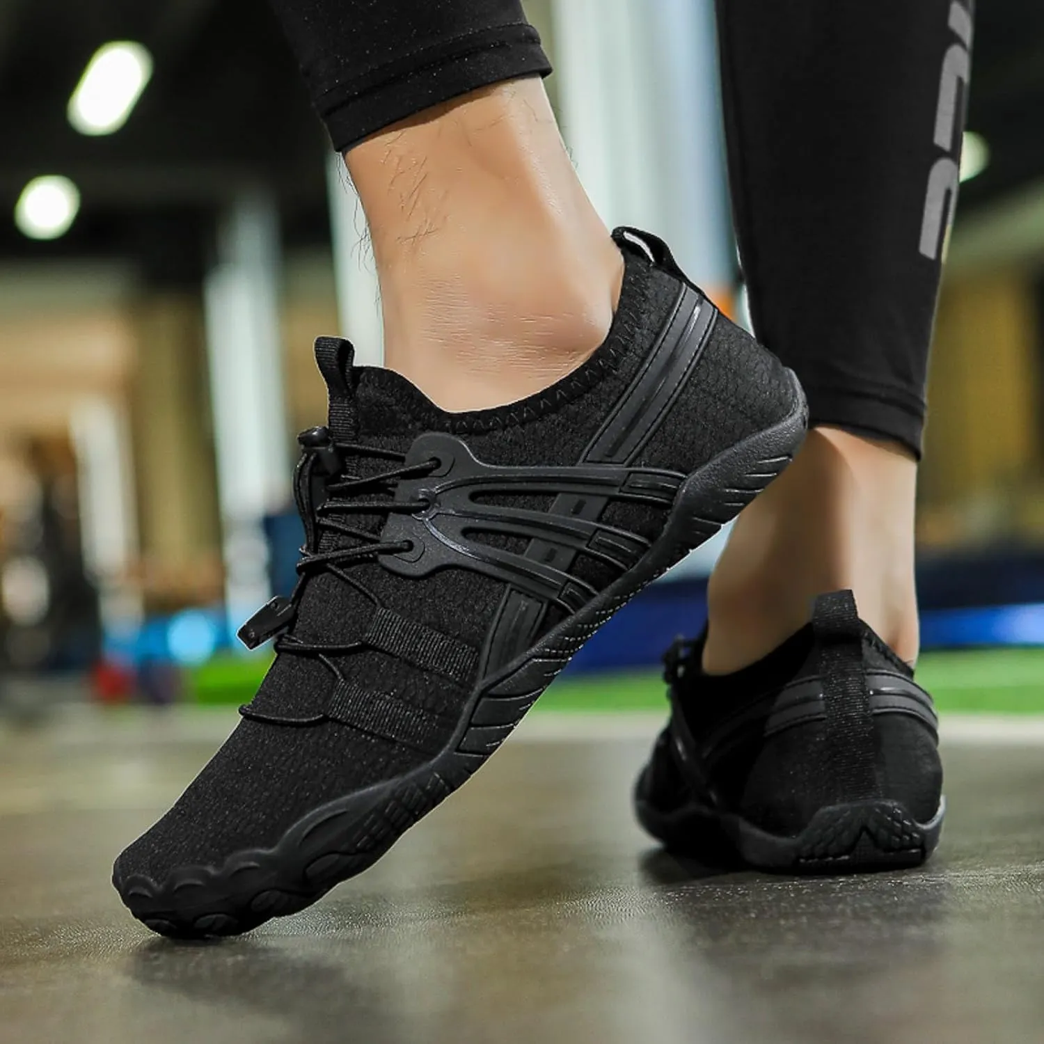 Hiking Barefoot Shoes for Women Men Unisex Breathable Barefoot Wide Toe Quick-Dry Water Shoes Non Slip Lightweight Sneakers for Hiking,Walking, Running,Yoga,and Water Sports