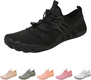 Hiking Barefoot Shoes for Women Men Unisex Breathable Barefoot Wide Toe Quick-Dry Water Shoes Non Slip Lightweight Sneakers for Hiking,Walking, Running,Yoga,and Water Sports