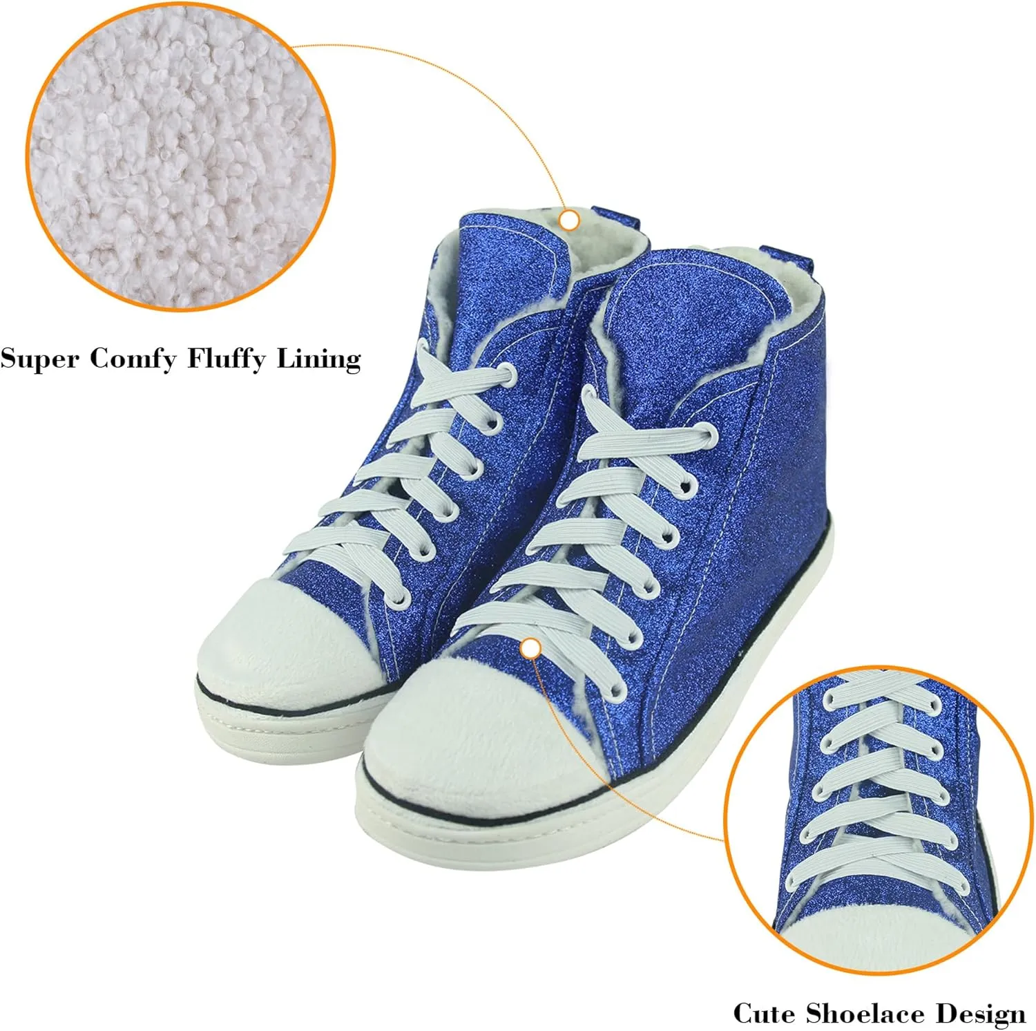 Home Slipper Women's Warm Winter Plush Indoor House Outdoor Sneaker Slippers Boots