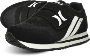 Hurley Kid's Knox Walking Sneakers - Kid's Runner Shoes with Hook & Loop Closure for Easy Wear, Lightweight Running & Walking Shoes for Boys & Girls, Toddler Kid's Sneaker Shoes
