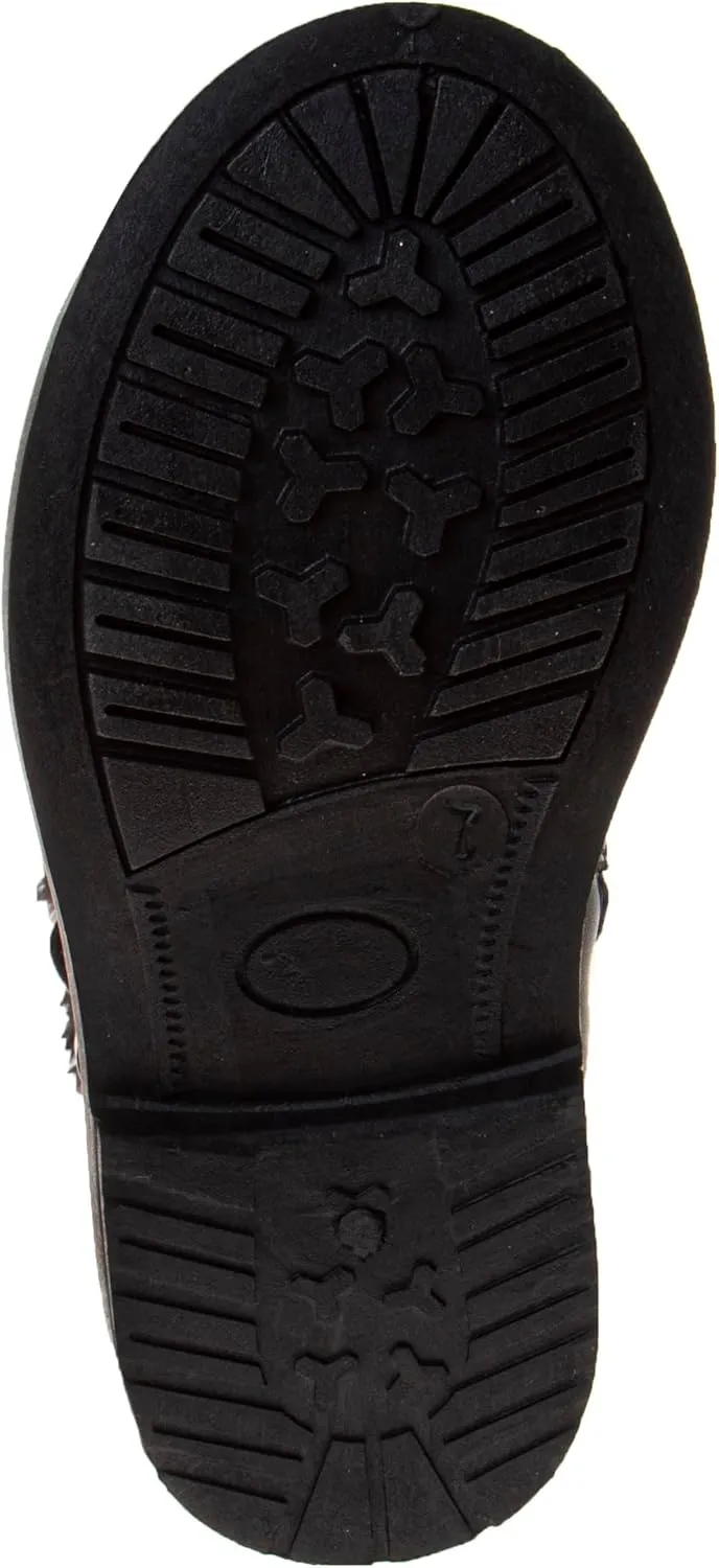 Josmo Kids Fashion Boots Girls - Comfort Strap Design Cozy Faux Fur Lining