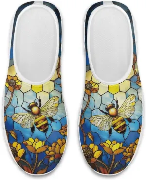 JoyLamoria Womens Floral Skull Print Low Top Lightweight Walking Shoes Girls Go Easy Travel Shoes Art Comfy Sneakers
