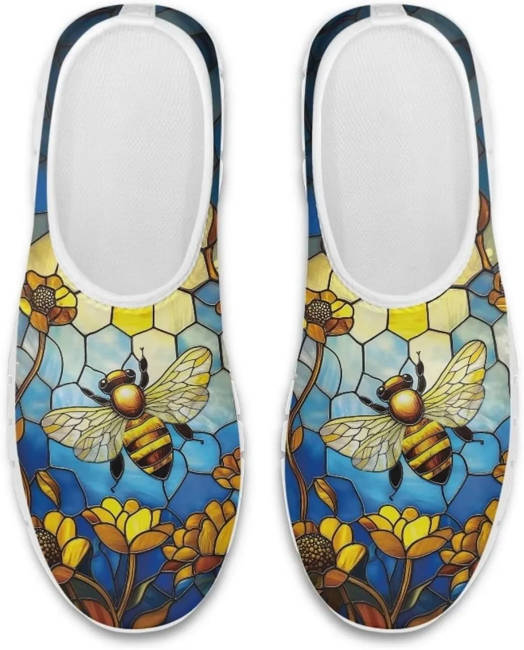 JoyLamoria Womens Floral Skull Print Low Top Lightweight Walking Shoes Girls Go Easy Travel Shoes Art Comfy Sneakers