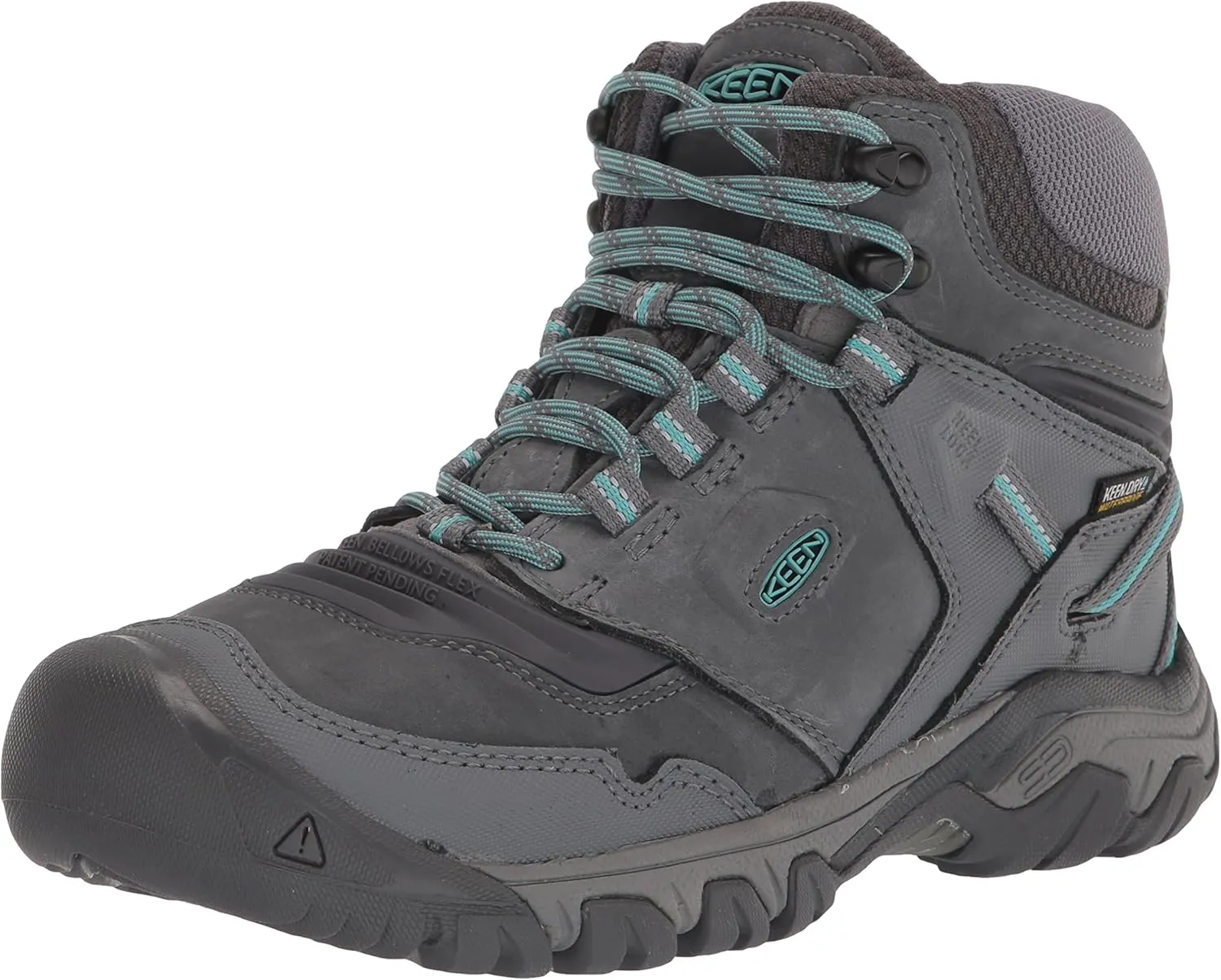 KEEN Women's Ridge Flex Mid Height Waterproof Hiking Boots, 13 UK