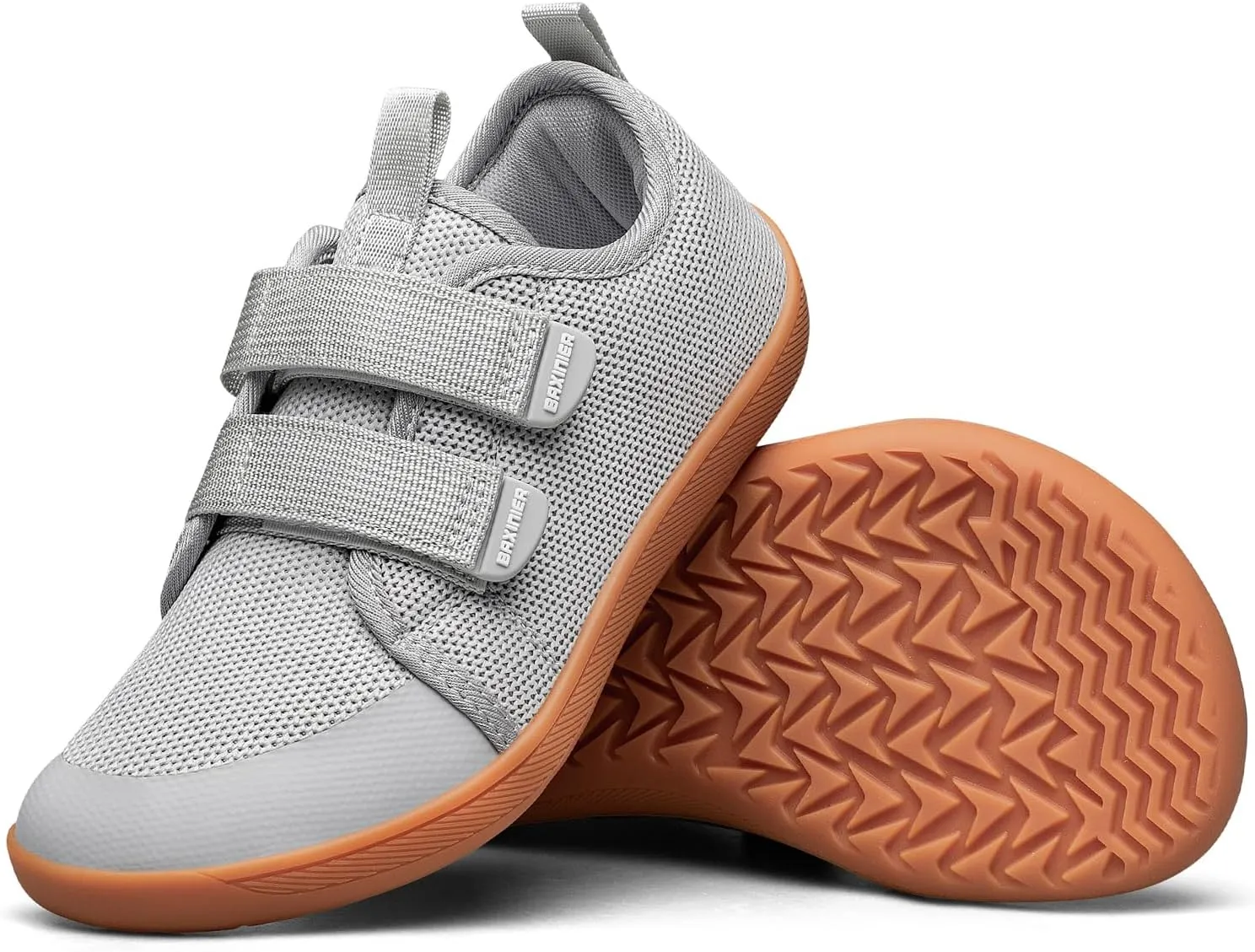 Kids Barefoot Shoes Wide Minimalist Sneakers Breathable Wide Toe Box Walking Shoes Zero Drop Lightweight Fashion Sneakers Boys/Girls/Little/Big