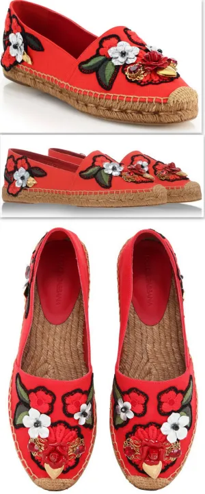 Dimensional Espadrilles