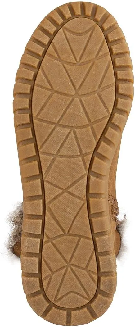 LONDON FOG Women's Wendyl Zip Up Winter Boots Warm Winter Booties