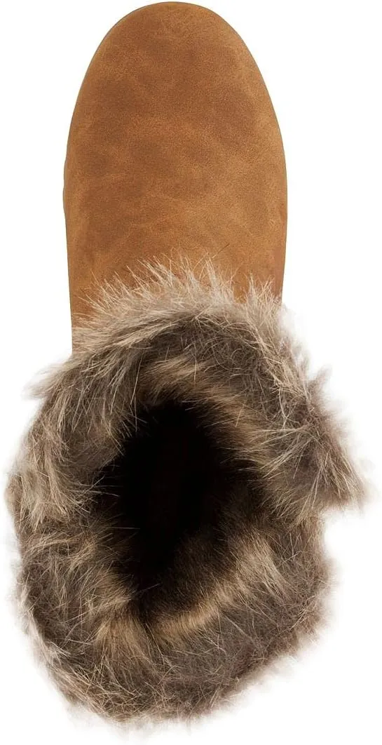 LONDON FOG Women's Wendyl Zip Up Winter Boots Warm Winter Booties