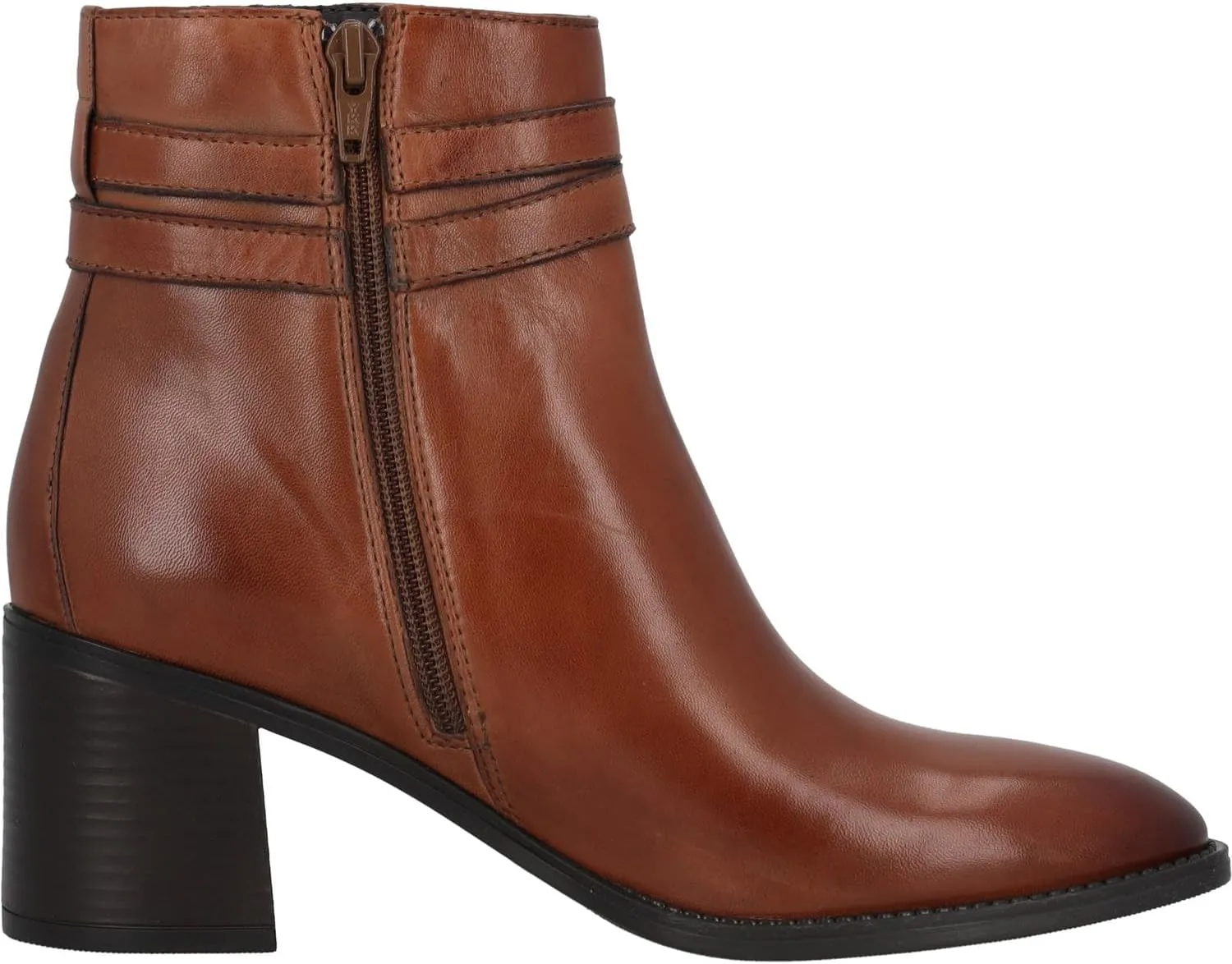 Malmeas Women's Ankle Boots - Elegant Boots Made of High-Quality Sheepskin Leather - Lightly Lined with TPR Sole for Stylish Autumn and Winter Looks