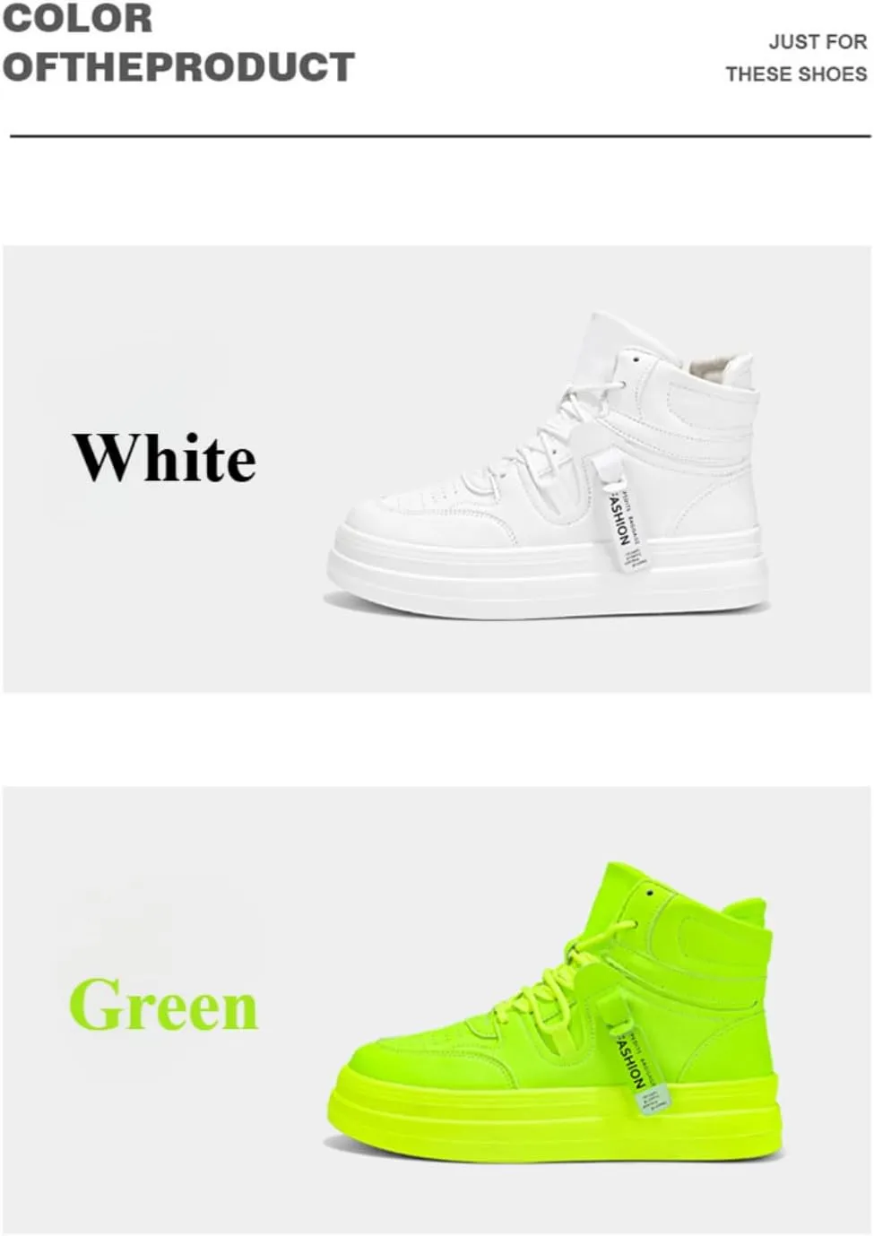 Men's High Top Boots Sneakers - Fashion Lace-Up Boots,Casual Skate Shoes, Lightweight Breathable Streetwear for Comfortable Non-Slip Walking